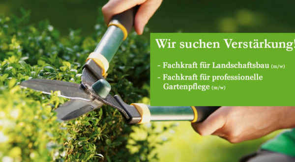 Mitarbeitersuche Lauterwasser Gärten GmbH